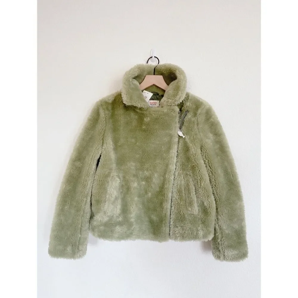 Paul & Joe Sister Faux Fur Teddy Jacket